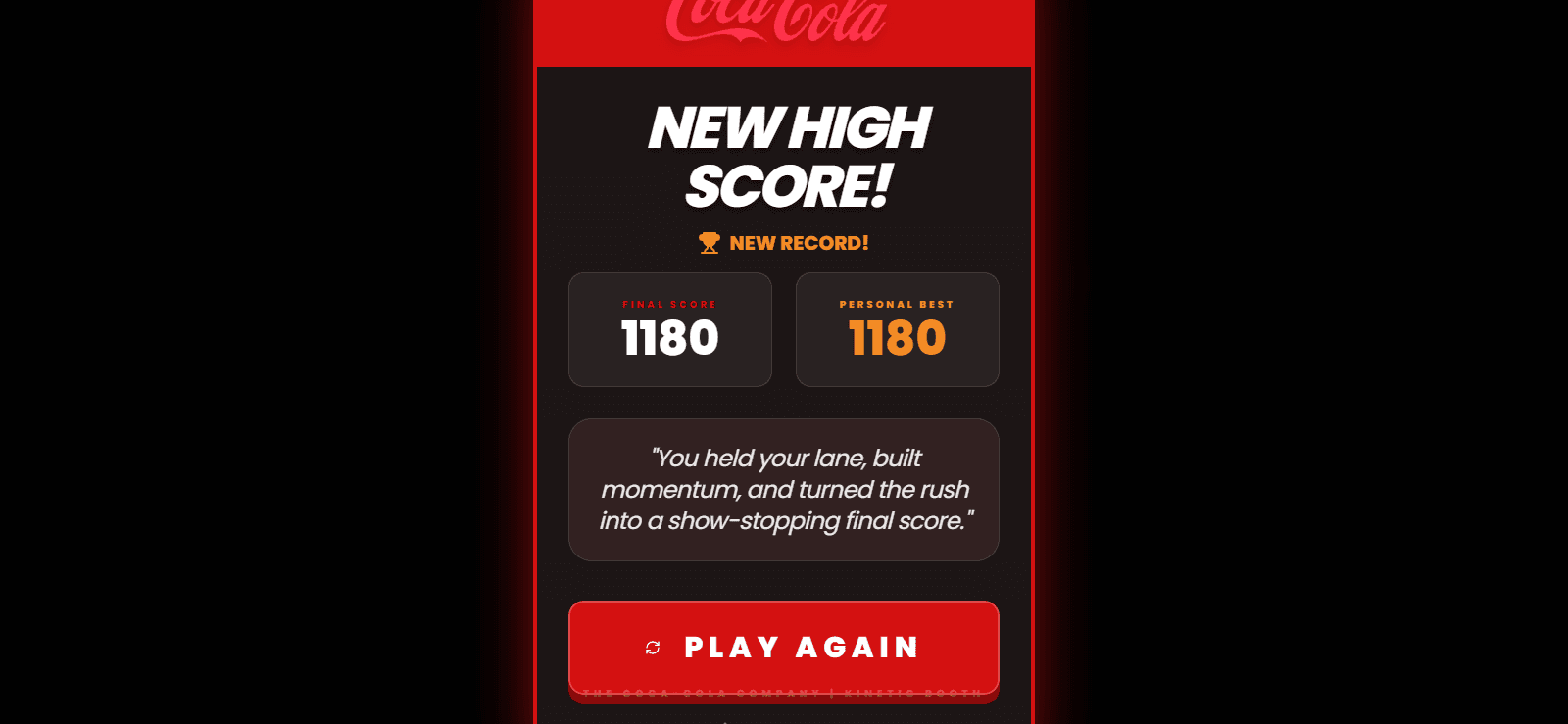 Coke Rush: Dodge The Rush
